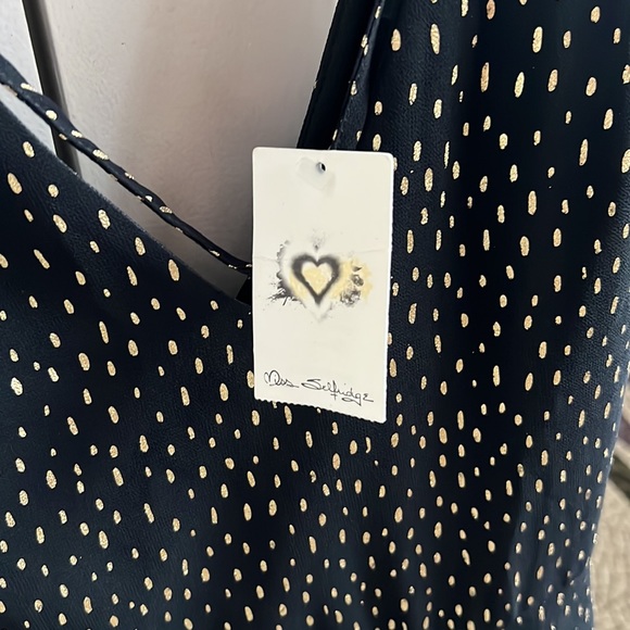 Miss Selfridge Polka Dot Print Flowy Dress - Picture 6 of 7